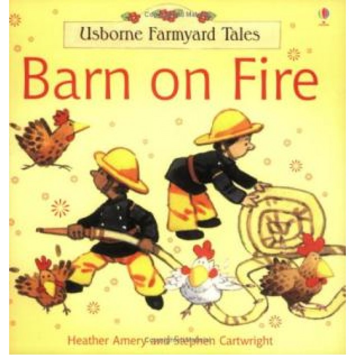 Barn on fire cover page