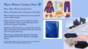 Warm Winter Clothes Drive