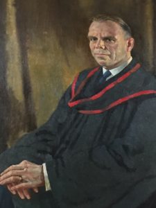 Principal Fred A Hamilton Wall Portrait
