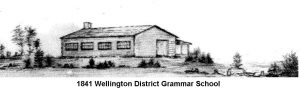 1841 Wellington District Grammar School