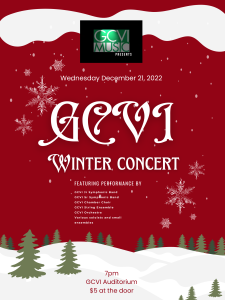GCVI Winter Concert