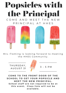 Popsicles With The Principal