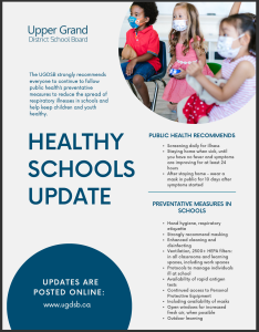 Flyer For Families Health Measures