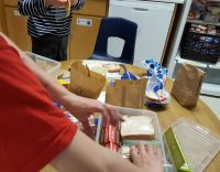 Students at Taylor Evans Public School are working together to fill up hungry bellies. April 2017.