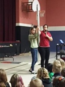 Credit Meadows ES Welcomes Canadian Olympian 2