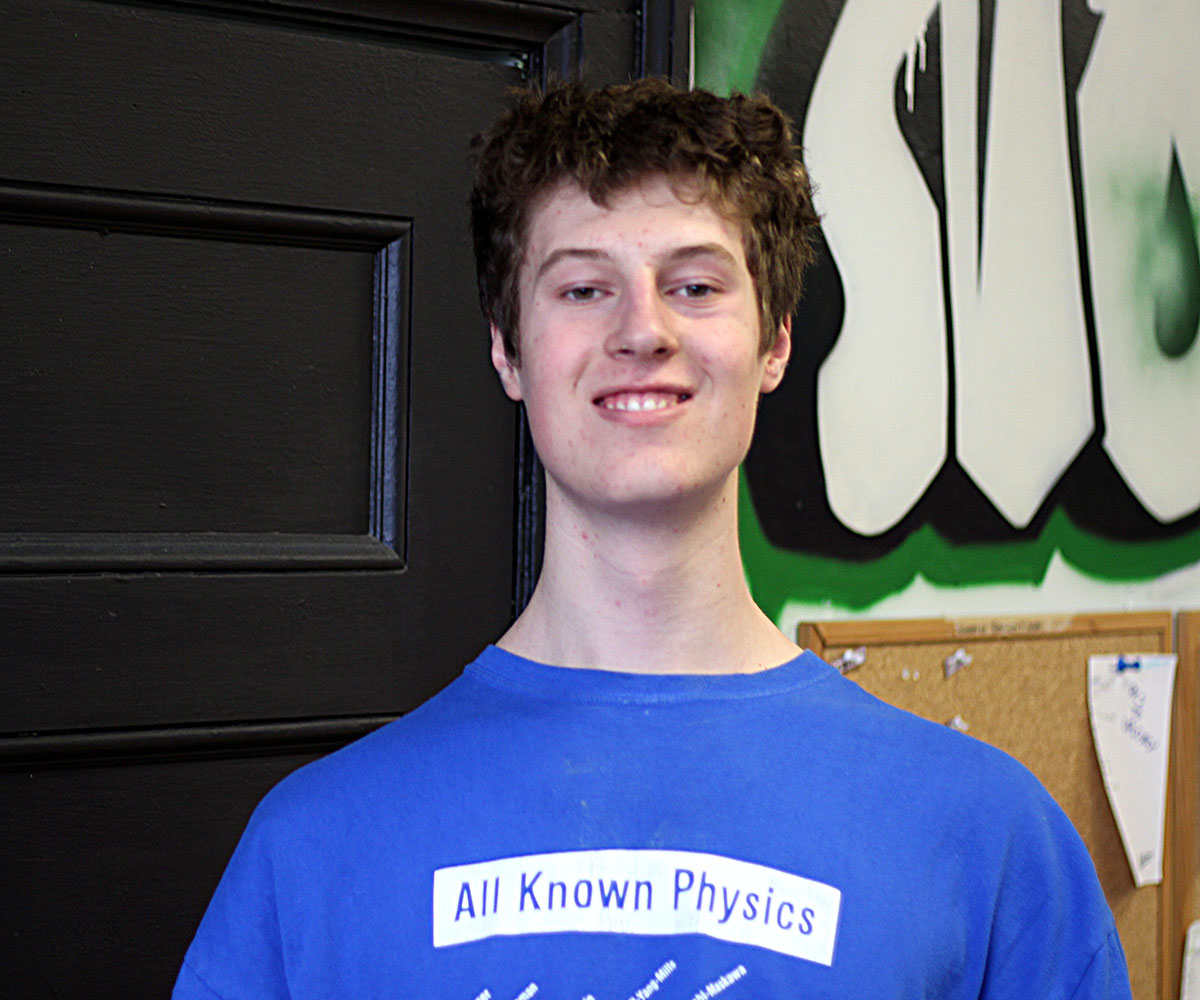 Guelph CVI student Aiden is one of 30 students from around the world accepted to attend the S’Cool LAB Summer CAMP for two weeks this summer.