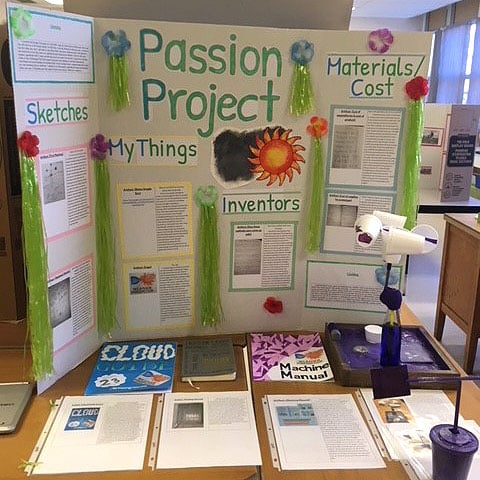 Students at Aberfoyle PS conducted inquiry-based Passion Projects, May 2018.