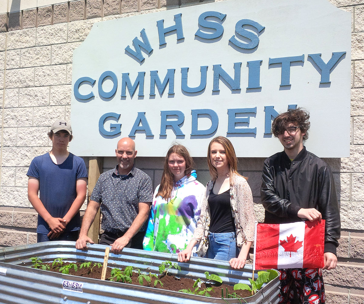 On May 23, 2018, WHSS held a celebration to officially kick off “The Truth About Youth” community garden project. 