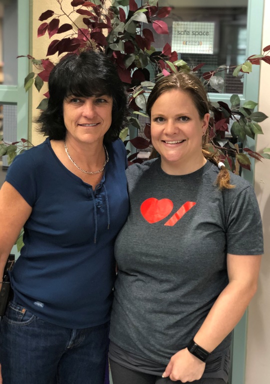 On May 22, two teachers from Mitchell Woods Public School showed their school spirit by shaving their heads for a cause.