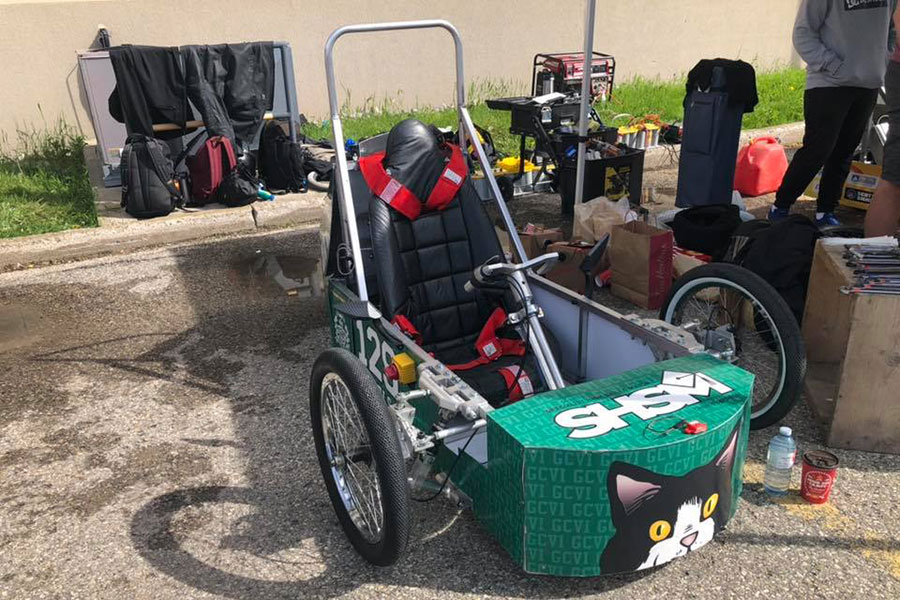 On Saturday May 25, 2019, GCVI SHSM students competed at the Waterloo Electric Vehicle Challenge.