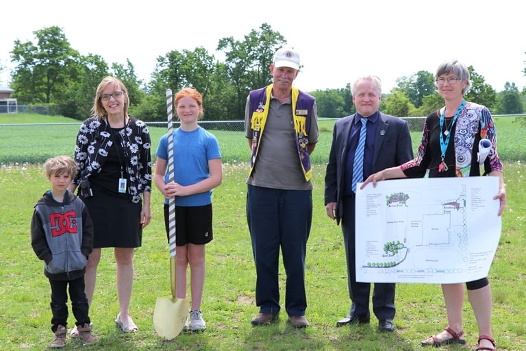 Harris Mill PS breaks ground on new play structure