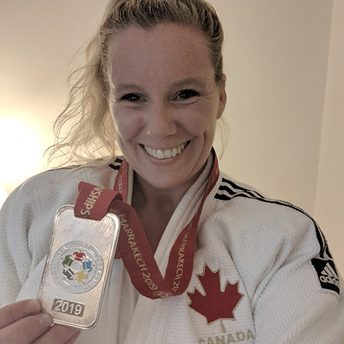 CCVI teacher Amanda McAlpine won the silver medal at the 2019 Veteran World Judo Championships, held in Morocco in October 2019.