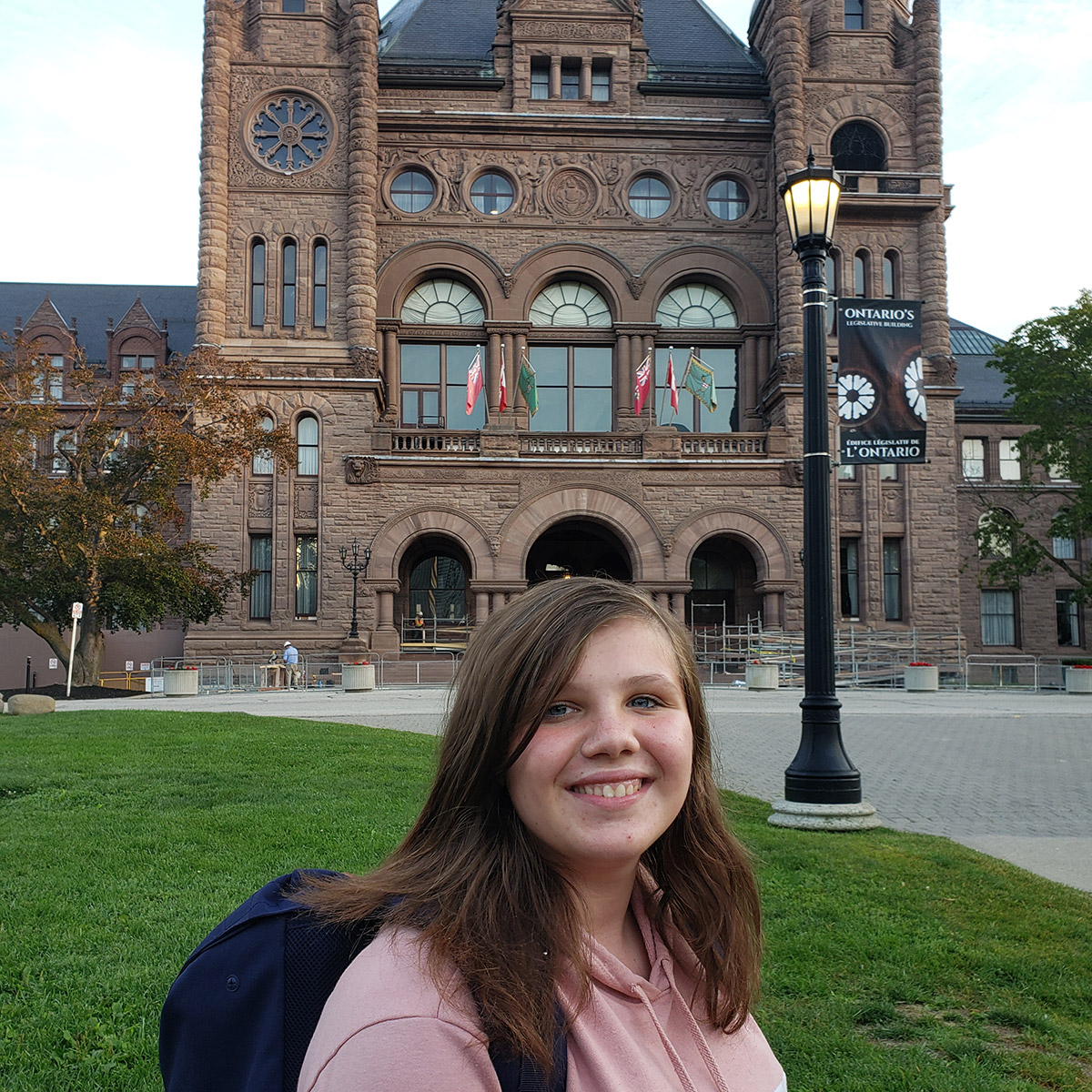 Mackenzie Richer has been selected to participate in the Legislative Page program at Queen’s Park. 