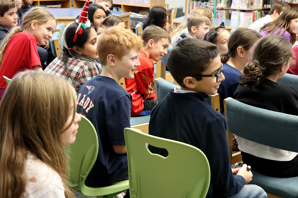 On Nov. 14, 2019, Guelph band The Lifers led a songwriting workshop at Paisley Road Public School.