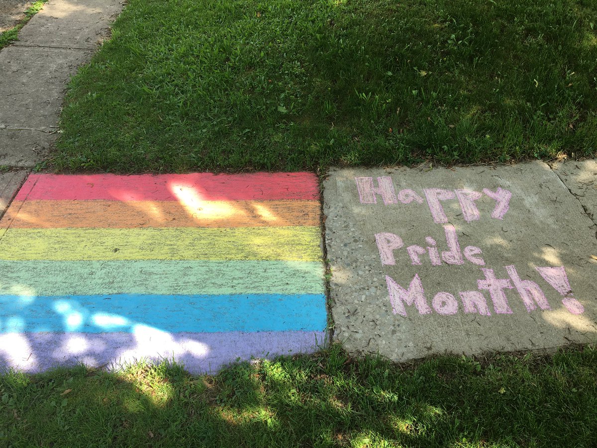 Sidewalk Pride Art 2021