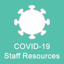 Staff Resources COVID Button