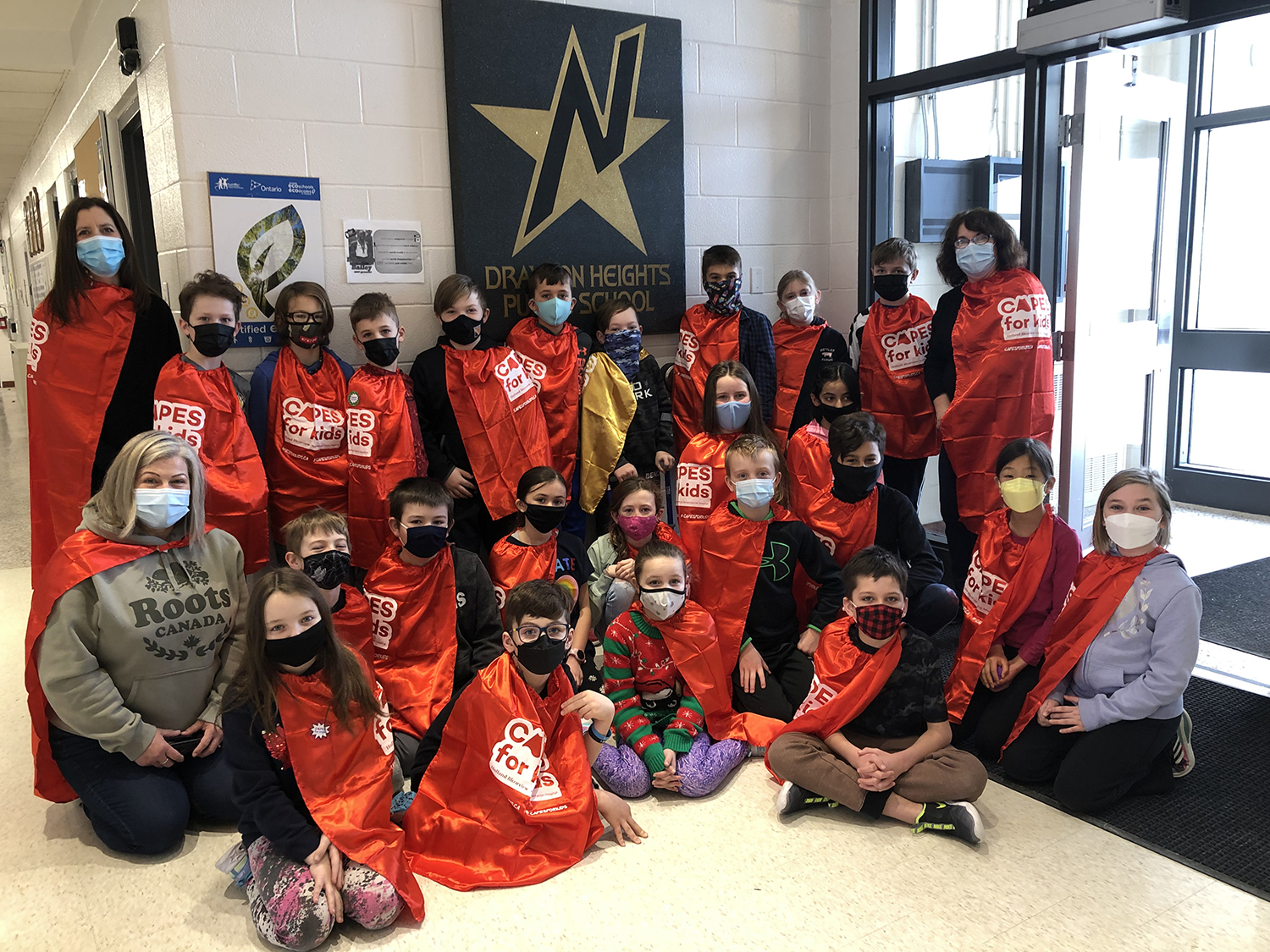 Drayton Heights Capes For Kids March 2022