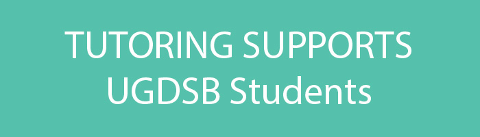 Tutorial Supports for UGDSB Students