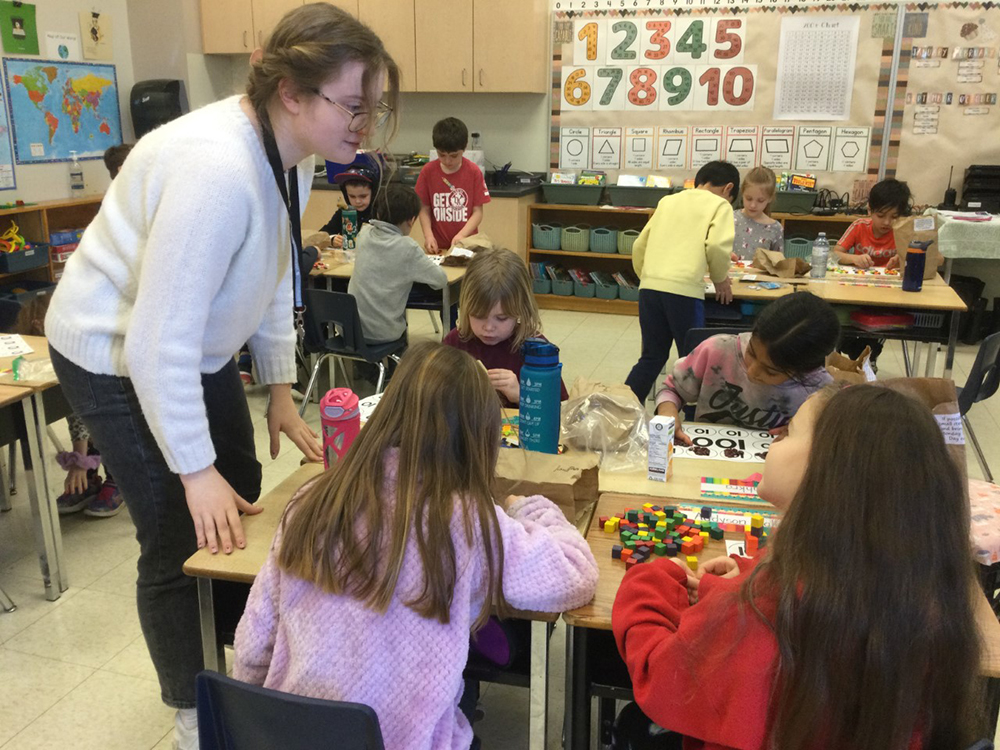 Scientists in Schools visits Brant Avenue PS in February 2023.