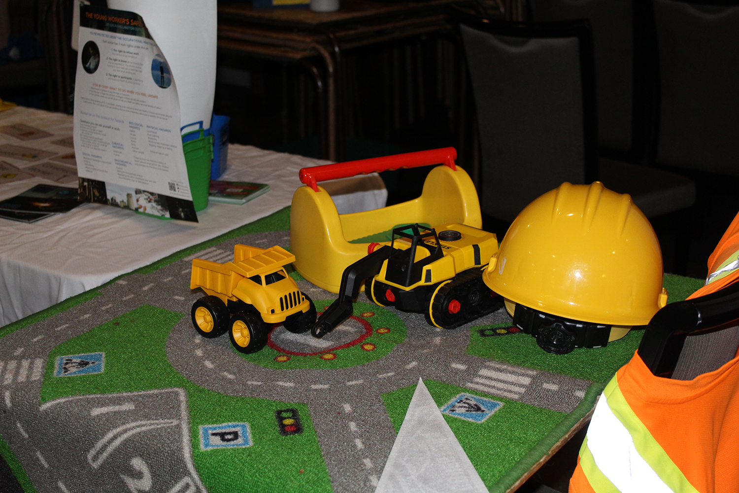 toy construction equipment